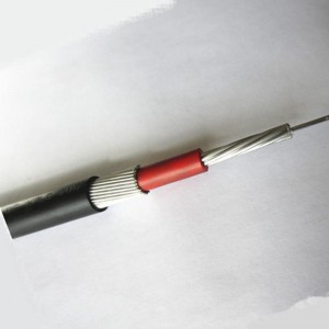 0.616 / 16mm2 de câble concentrique divisé par antenne / câble de service de 0.6 / 1KV